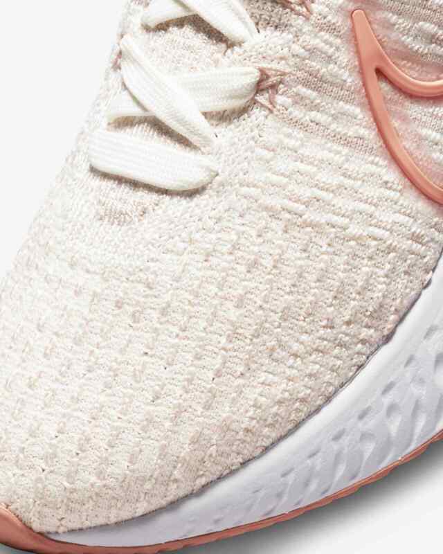 NIKE REACT INFINITY RUN FLYKNIT 2 - PINK, SAIL, WHITE DD3024 102 - UK 5, 7, 8, 9