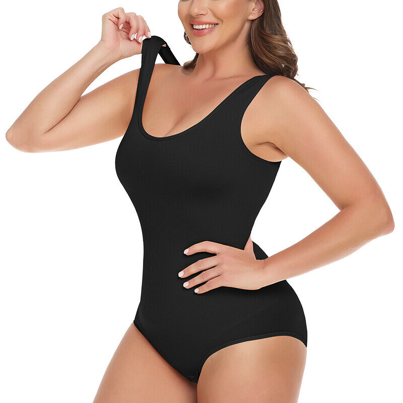 Womens Seamless Full Body Shaper Slimming Firm Control Tummy Bodysuit Shapewear