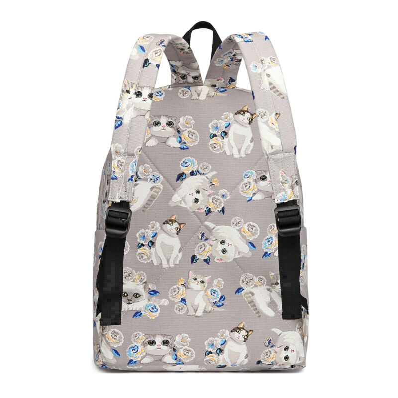 GIRLS BOYS RETRO BACKPACK SCHOOL RUCKSACK LAPTOP/TRAVEL/WORK BAG