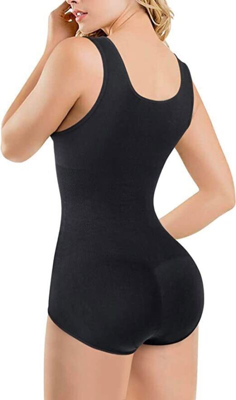 Womens Seamless Full Body Shaper Slimming Firm Control Tummy Bodysuit Shapewear