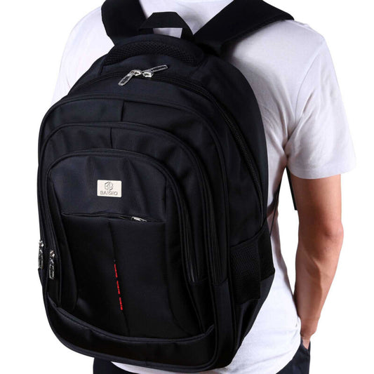 Men's Laptop Backpack Waterproof Anti Theft Rucksack Sport Travel School Bag UK