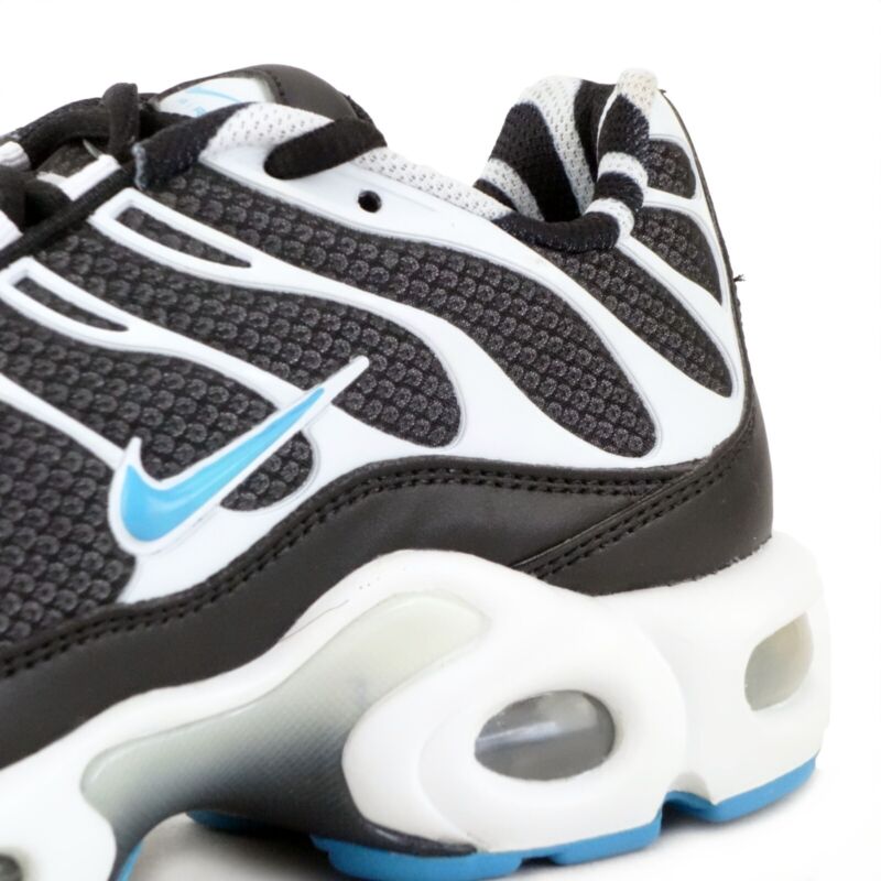 Nike Men's Air Max Plus Tuned TN Trainers Shoes Sneakers - Black & Blue