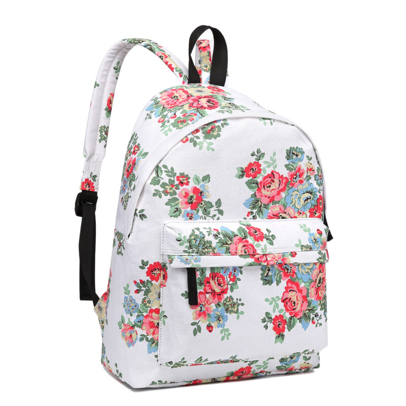 GIRLS BOYS RETRO BACKPACK SCHOOL RUCKSACK LAPTOP/TRAVEL/WORK BAG