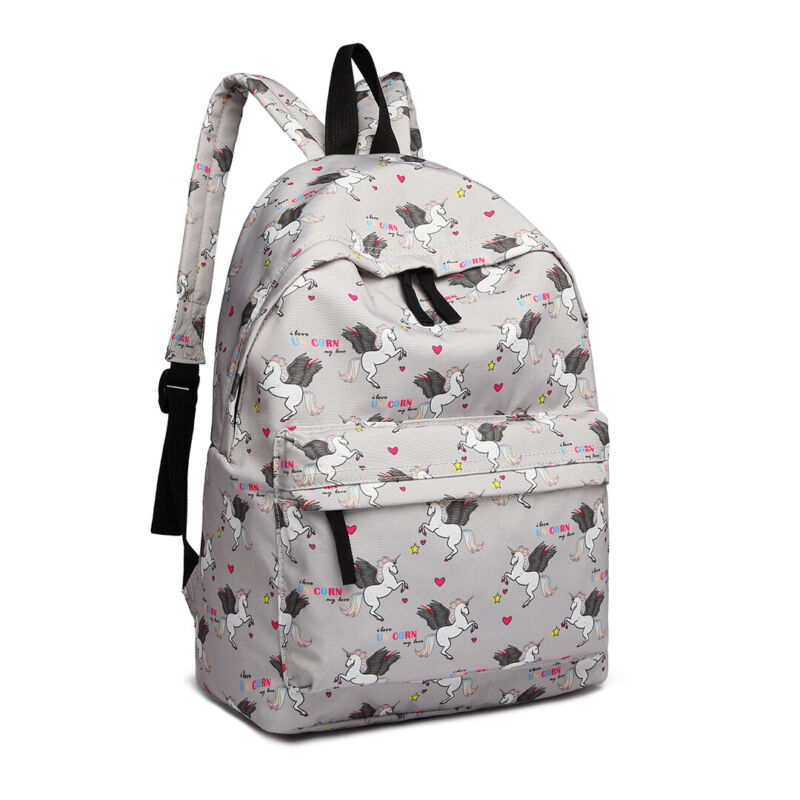 GIRLS BOYS RETRO BACKPACK SCHOOL RUCKSACK LAPTOP/TRAVEL/WORK BAG