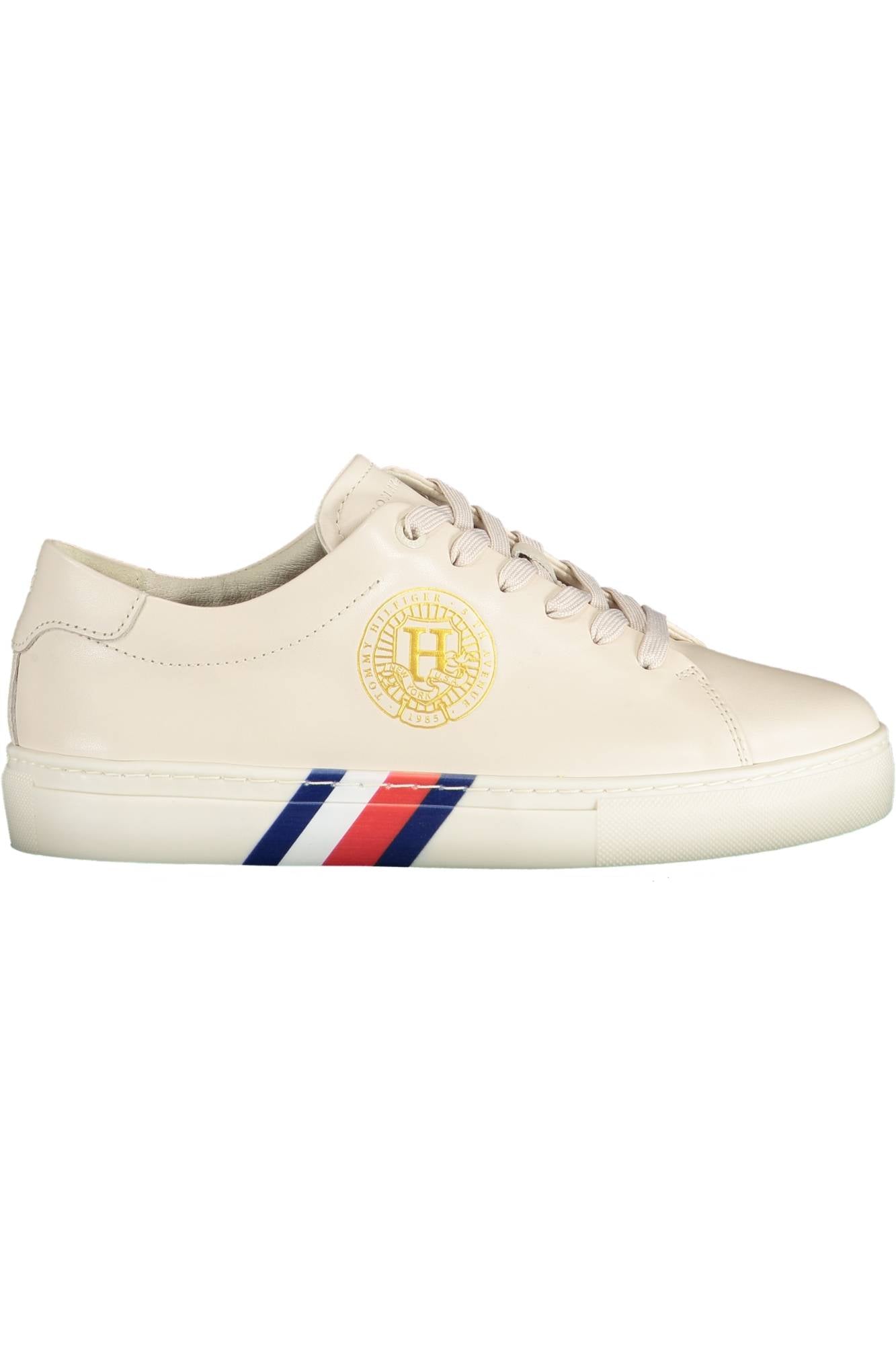 TOMMY HILFIGER BEIGE WOMEN'S SPORTS SHOES-0