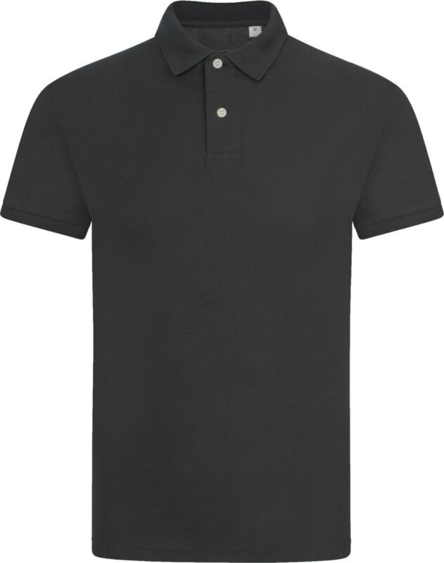 Mens Short Sleeve Plain Tipping Polo Shirt T Shirt Top Casual S-2XL Pique