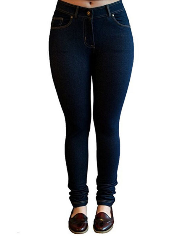 Ladies Women Skinny Stretch Jeggings Pants Plus Size Jeans Pockets UK 8-26 Size