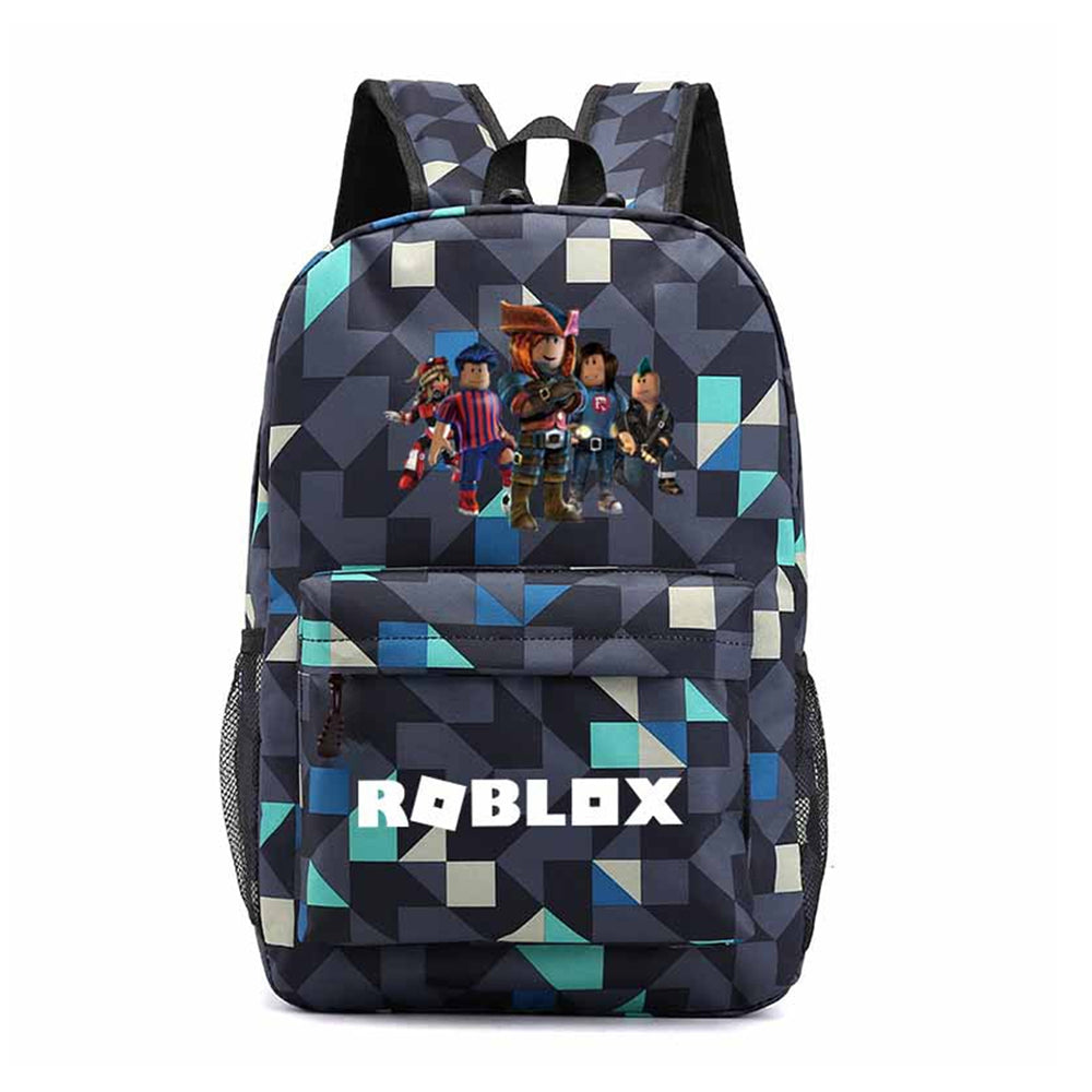 Roblox Game 3D Backpack Kids Boys School Bag Bookbag Shoulder Bags Rucksack UK