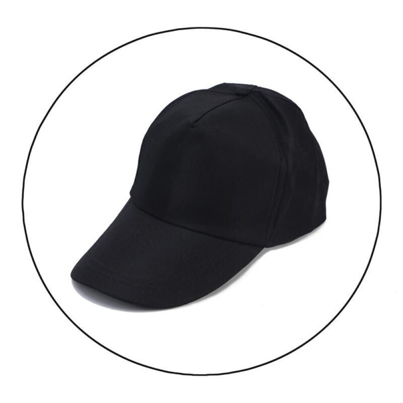 Baseball Caps Hat Mens Women Black sports Cap Adjustable Casual Summer Hats ~